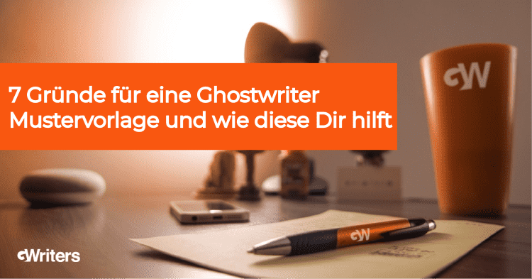 Ghostwriter Mustervorlage Abschlussarbeit